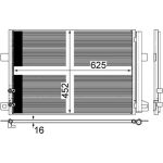 MAHLE Kondensator, Klimaanlage AC 885 000S MAHLE Kondensator, Klimaanlage AC 885 000S