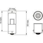 12V 10W PURE LIGHT BA9s 1987302233 12V 10W PURE LIGHT BA9s 1987302233
