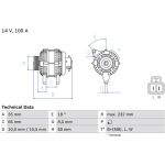 0 986 048 340 Bosch Lichtmaschine 0 986 048 340 0 986 048 340 Bosch Lichtmaschine 0 986 048 340