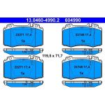 Bremsbelagsatz Db P. W163/W220 280-600 13.0460-4990.2 Bremsbelagsatz Db P. W163/W220 280-600 13.0460-4990.2
