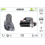 Valeo Anlasser 438533 Valeo Anlasser 438533