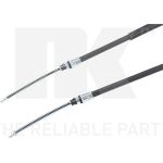 Seilzug, Feststellbremse Ford T. Fiesta/Ka 95-08 Le/Pr Kpl 9025102 Seilzug, Feststellbremse Ford T. Fiesta/Ka 95-08 Le/Pr Kpl 9025102