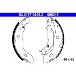 Bremsbackensatz 03.0137-0349.2 Bremsbackensatz 03.0137-0349.2