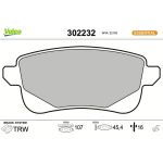 Valeo Bremsbelagsatz 302232 Valeo Bremsbelagsatz 302232