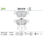 Valeo Bremsbelagsatz 601479 Valeo Bremsbelagsatz 601479