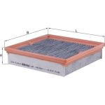 LAK 148 MAHLE Innenraumfilter 148, Aktivkohlefilter, 210 x 210 x 48 mm – u. a. für Volvo Fm, Fmx III, Fh16 – OE Nummer 20409908 - l LAK 148 MAHLE Innenraumfilter 148, Aktivkohlefilter, 210 x 210 x 48 mm – u. a. für Volvo Fm, Fmx III, Fh16 – OE Nummer 20409908 - l