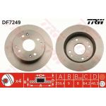 Bremsscheibe Honda T. Accord 98- 4Open DF7249 Bremsscheibe Honda T. Accord 98- 4Open DF7249