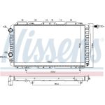 Nissens Wasserkühler PKW 61862 Nissens Wasserkühler PKW 61862