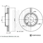 BluePrint Bremsscheibe ADBP430026 BluePrint Bremsscheibe ADBP430026