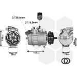 Van Wezel Klimakompressor 5800K087 Van Wezel Klimakompressor 5800K087