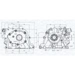 MAGNETI MARELLI Ölpumpe 351516000127 MAGNETI MARELLI Ölpumpe 351516000127