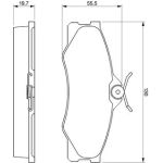 Bosch Bremsbelagsatz 0 986 469 790 Bosch Bremsbelagsatz 0 986 469 790