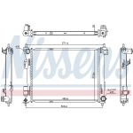 Wasserkühler PKW 606731 Wasserkühler PKW 606731