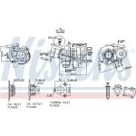 NISSENS Turbolader 93219