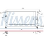 Wasserkühler PKW 632851 Wasserkühler PKW 632851