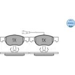 Bremsbelagsatz Fiat P. Bravo/Brava/Marea 95-02 Mit Sensor 025 219 2717/W Bremsbelagsatz Fiat P. Bravo/Brava/Marea 95-02 Mit Sensor 025 219 2717/W
