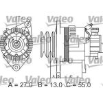 Valeo Lichtmaschine 437147 Valeo Lichtmaschine 437147