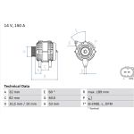 Lichtmaschine 0 986 047 140 Lichtmaschine 0 986 047 140