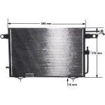 Kondensator, Klimaanlage AC 155 000S Kondensator, Klimaanlage AC 155 000S