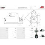 AS-PL Anlasser S0868S