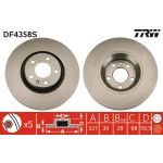 Bremsscheibe Audi S. A6/A8 2.0-6.0 Quattro 04-11 DF4358S Bremsscheibe Audi S. A6/A8 2.0-6.0 Quattro 04-11 DF4358S