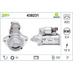 VALEO Anlasser 438231 VALEO Anlasser 438231
