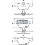 Japanparts Bremsbeläge PA-0526AF Japanparts Bremsbeläge PA-0526AF