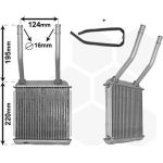 VAN WEZEL Wärmetauscher, Innenraumheizung 37006132 VAN WEZEL Wärmetauscher, Innenraumheizung 37006132