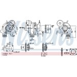 NISSENS Turbolader 93472 NISSENS Turbolader 93472