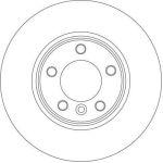 11 481 047 Bremsscheibe VA DF4359 11 481 047 Bremsscheibe VA DF4359