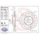 Bremsscheibe VA 09.C828.11 Bremsscheibe VA 09.C828.11