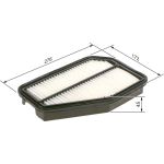 Bosch Luftfilter F 026 400 580 Bosch Luftfilter F 026 400 580