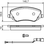 Bosch Bremsbelagsatz 0 986 424 679 Bosch Bremsbelagsatz 0 986 424 679