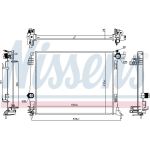 Wasserkühler PKW 606474 Wasserkühler PKW 606474