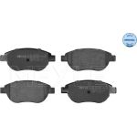 Bremsbelagsatz Peugeot S. 307 025 236 0019 Bremsbelagsatz Peugeot S. 307 025 236 0019