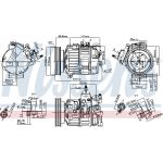 Nissens Klimakompressor PKW 89463 Nissens Klimakompressor PKW 89463