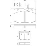 0 986 424 240 Bosch Bremsbelagsatz 0 986 424 240 0 986 424 240 Bosch Bremsbelagsatz 0 986 424 240