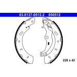 Bremsbackensatz 03.0137-0512.2 Bremsbackensatz 03.0137-0512.2