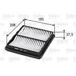 Valeo Luftfilter 585197 Valeo Luftfilter 585197