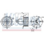 Innenraumgebläse 87085 Innenraumgebläse 87085