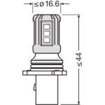 P13W OSRAM LED White 6000K 12V 828DWP