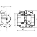 Innenraumgebläse 34281 Innenraumgebläse 34281