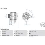 Lichtmaschine 0 986 049 101 Lichtmaschine 0 986 049 101