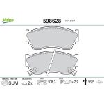 Valeo Bremsbelagsatz 598628 Valeo Bremsbelagsatz 598628
