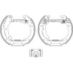 Satz Bremsbacken Fiat 500 1.2 10/07- (180X32) 84064600 Satz Bremsbacken Fiat 500 1.2 10/07- (180X32) 84064600