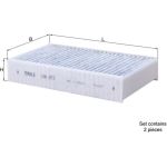 MAHLE Filter, Innenraumluft LAK 873/S