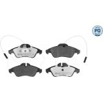 MEYLE Bremsklötze Vorderachse Platinum 025 215 7620/PD