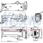 Nissens AGR-Kühler 989284