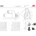 S0451 AS-PL Anlasser (Starter) S0451