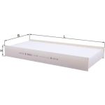 MAHLE Filter, Innenraumluft LA 412 MAHLE Filter, Innenraumluft LA 412